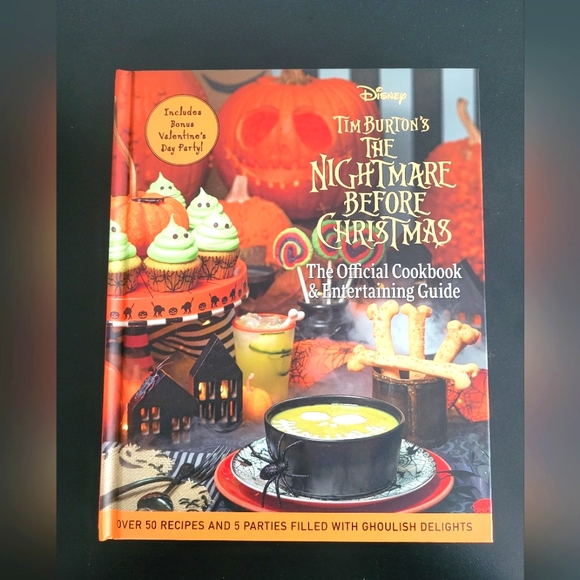 Disney The Nightmare Before Christmas Entertaining Guide & Cookbook - Picture 1 of 2